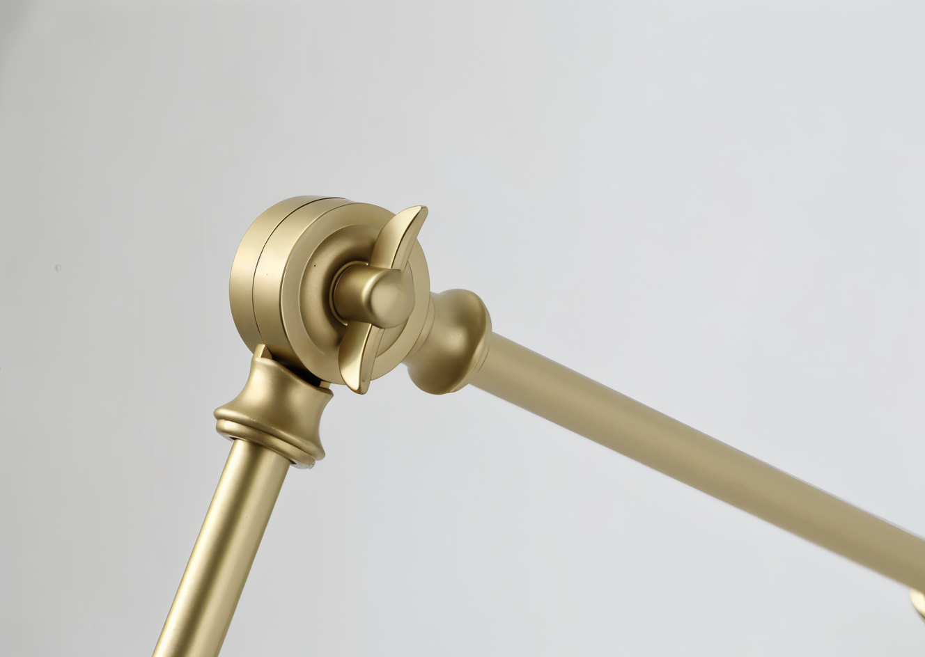 Swing Wandleuchte - Schwarz Weiß Retro Wandleuchte - Verstellbare Langarm Wandleuchte Design - Wandleuchten LED