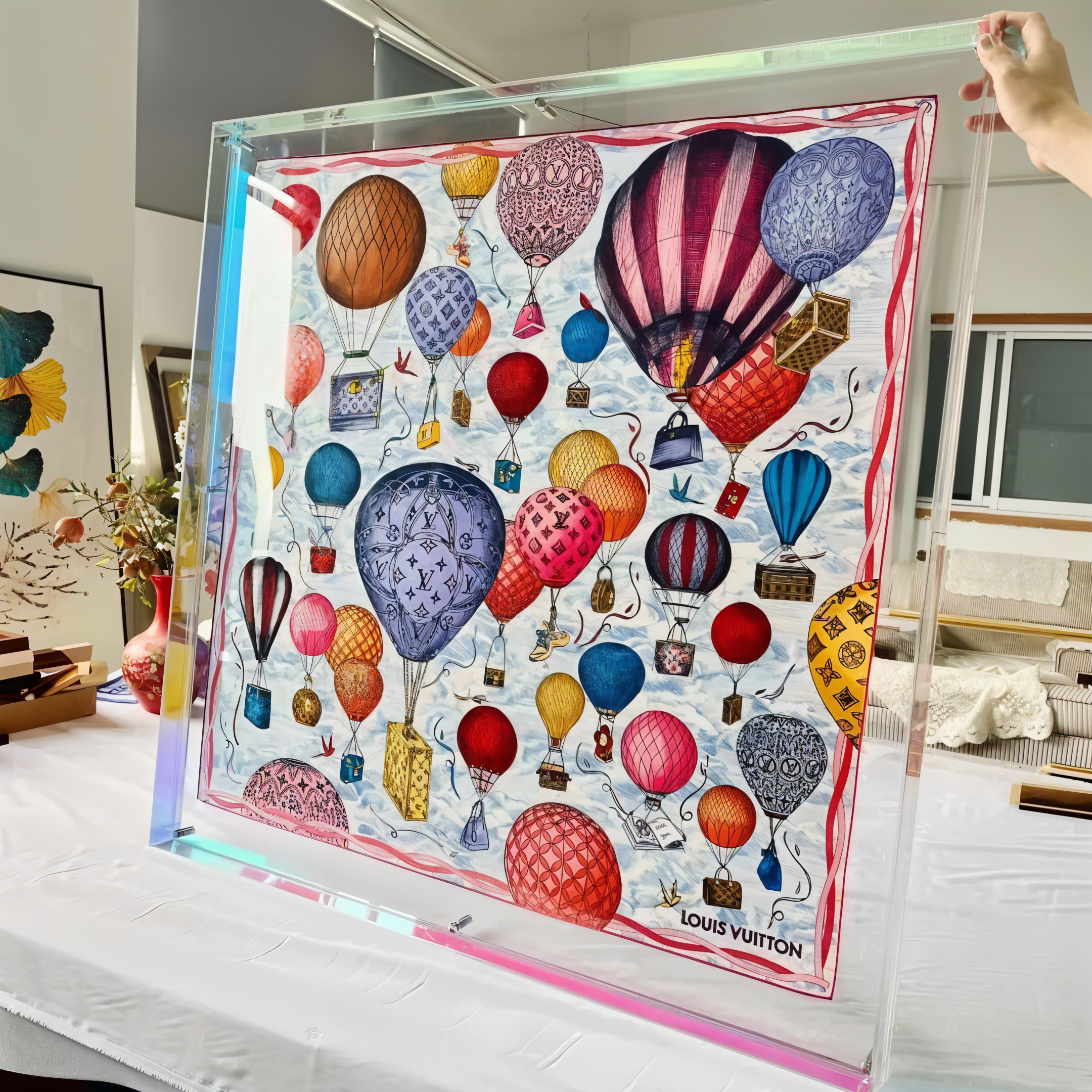 VividAcryl – Neon-Acryl-Fotorahmen im Stil der 80er Jahre