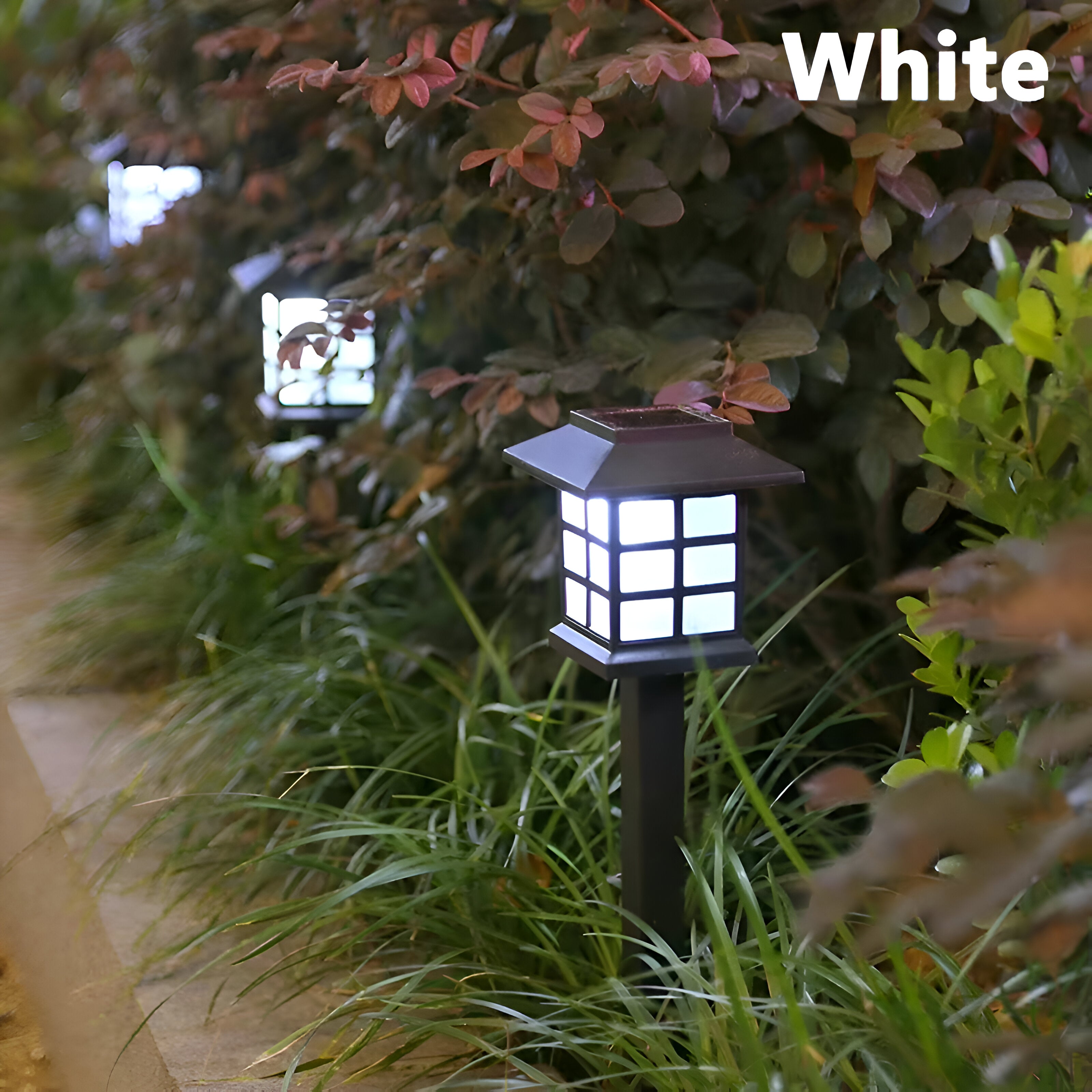 SolarPath Licht - 2/4/8 Stück Langlebige und Energieeffiziente Solarlampe für den Garten