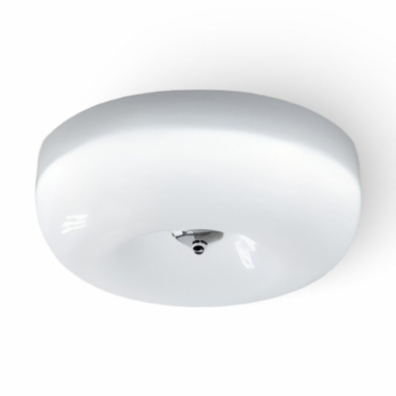 Donut Deckenleuchte - Nordische Creme Donut Glas-Deckenleuchte