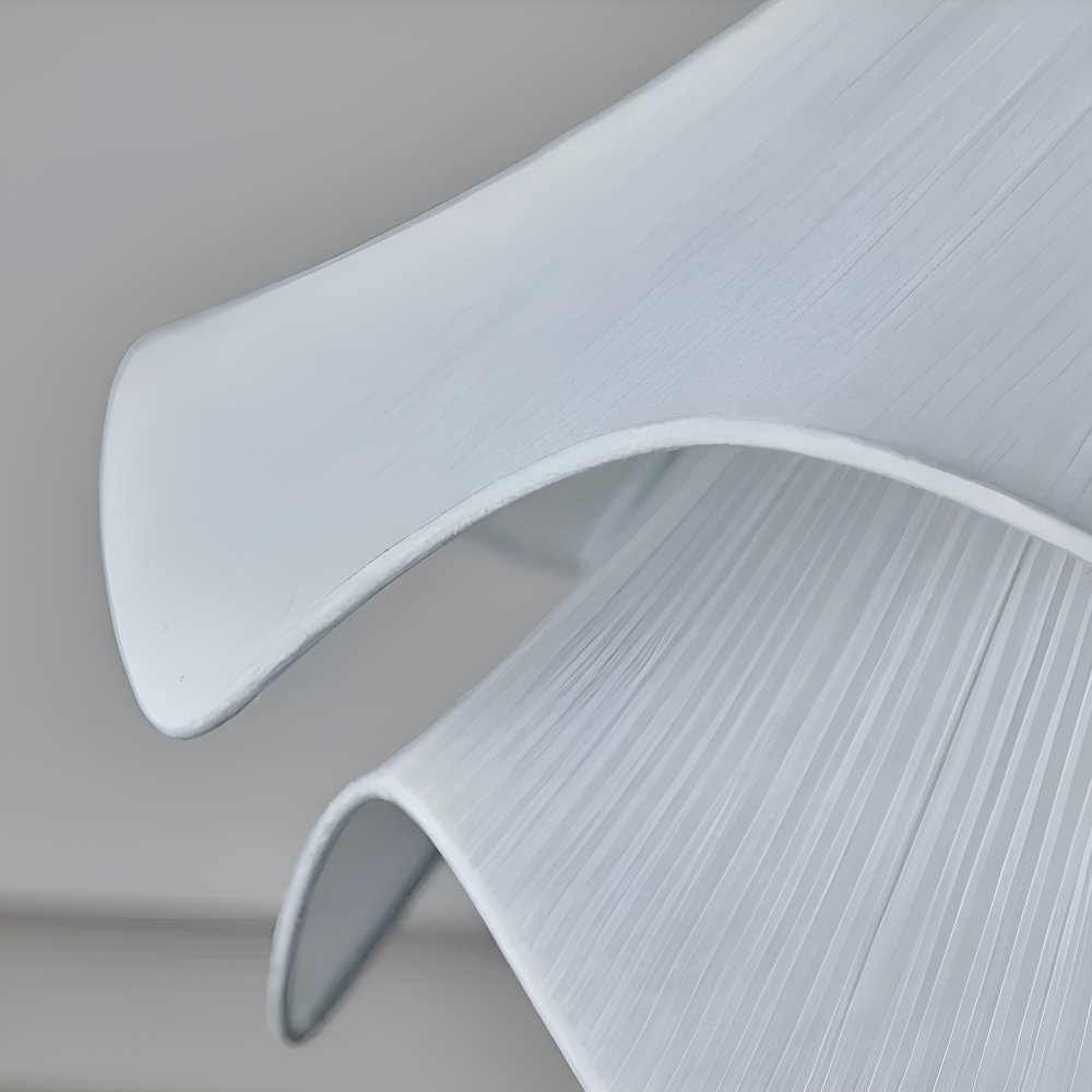 Japandi-inspirierte Stoff Pendelleuchte - Minimalistisches Blumendesign Deckenleuchte für eine ruhige Atmosphäre