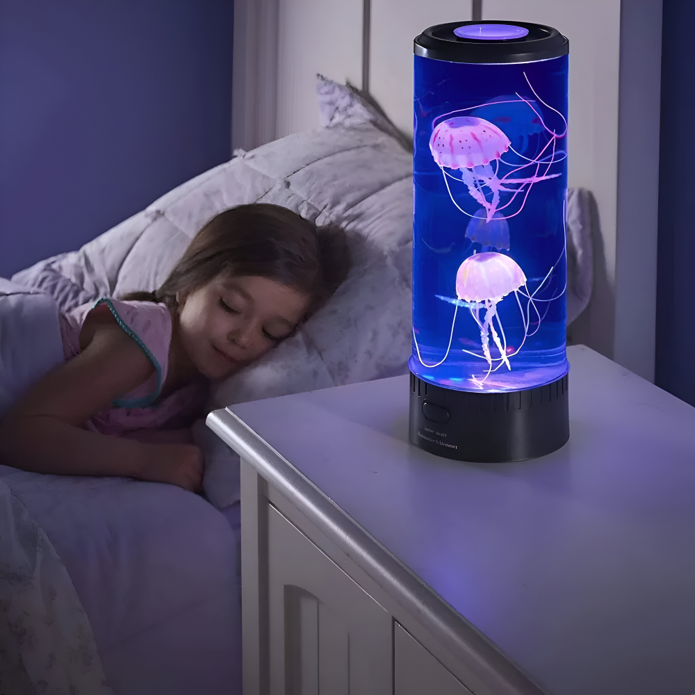 Jell Tischlampe - Mesmerizing Jellyfish Aquarium LED Nachtlicht