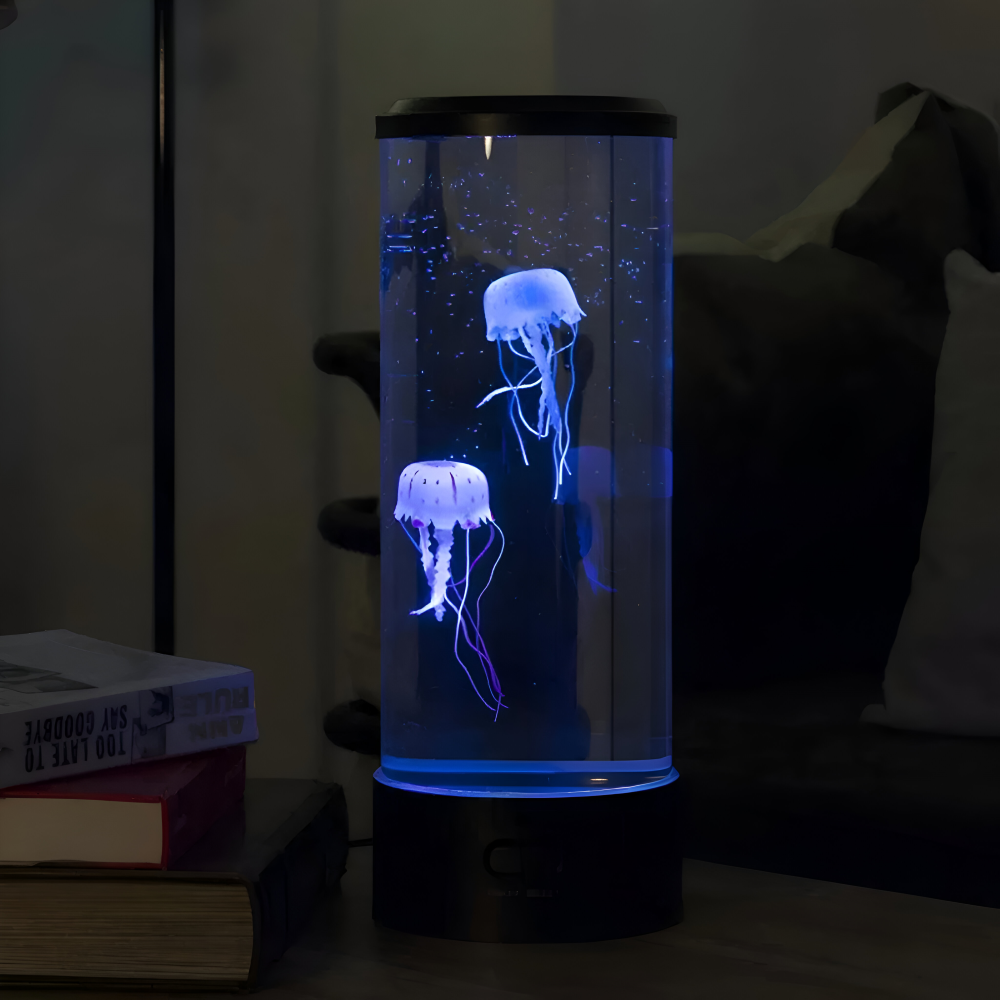 Jell Tischlampe - Mesmerizing Jellyfish Aquarium LED Nachtlicht