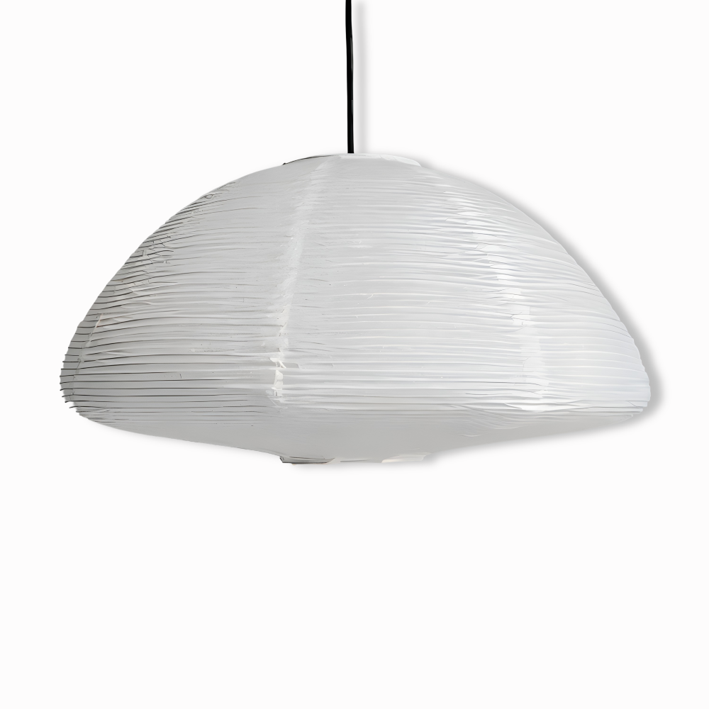 KireiLume - Japanische Papierkuppel Pendelleuchte - Minimalistische Hängelampe