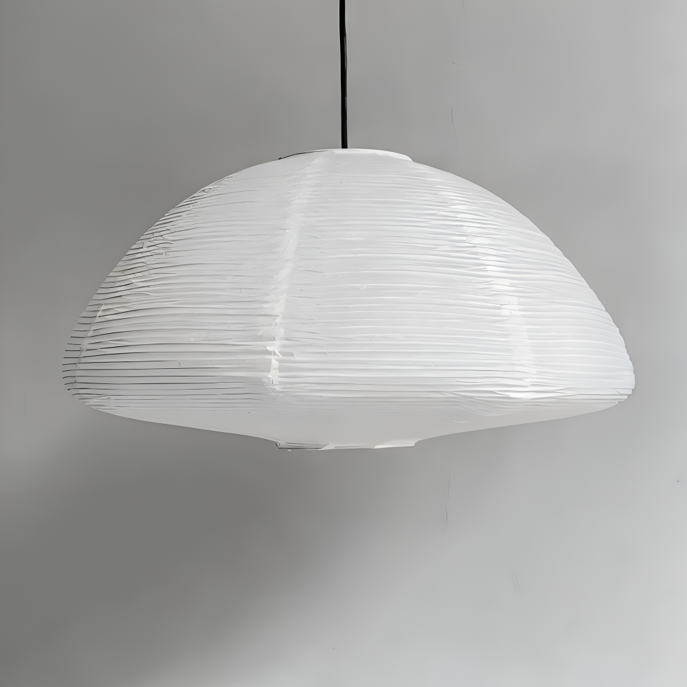 KireiLume - Japanische Papierkuppel Pendelleuchte - Minimalistische Hängelampe