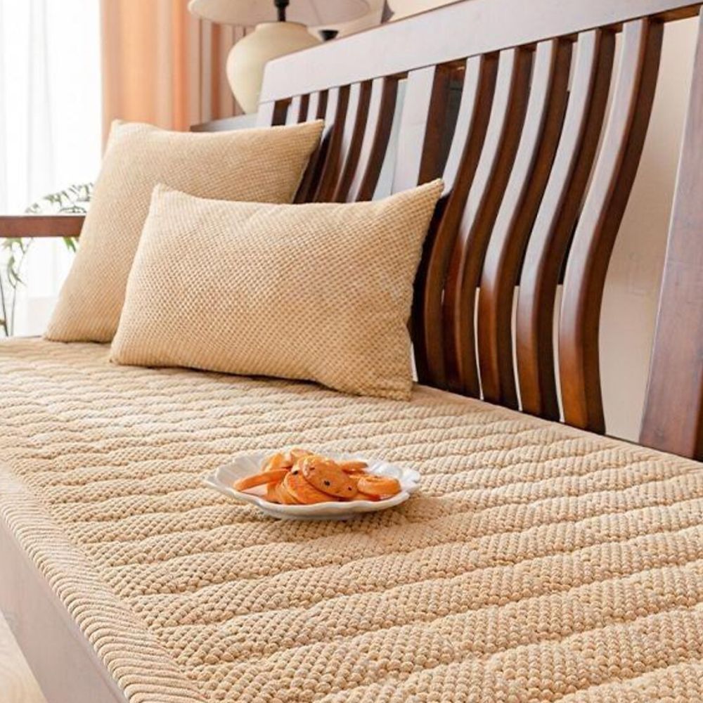 Komo Sofa-Sitzbezug | Weicher Cord, Maschinenwaschbar 3
