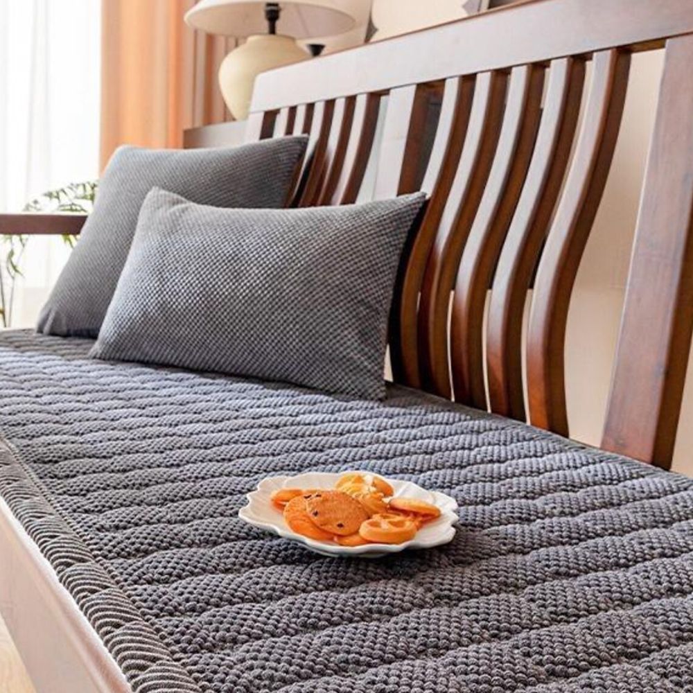 Komo Sofa-Sitzbezug | Weicher Cord, Maschinenwaschbar 4