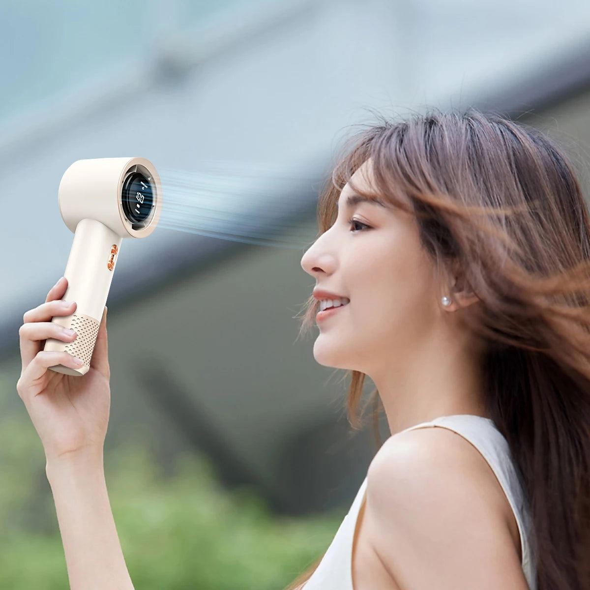 Kompakte Mobile Klimaanlage – Tragbarer Hochgeschwindigkeitsventilator mit 6 Lüftern für jeden Raum 3