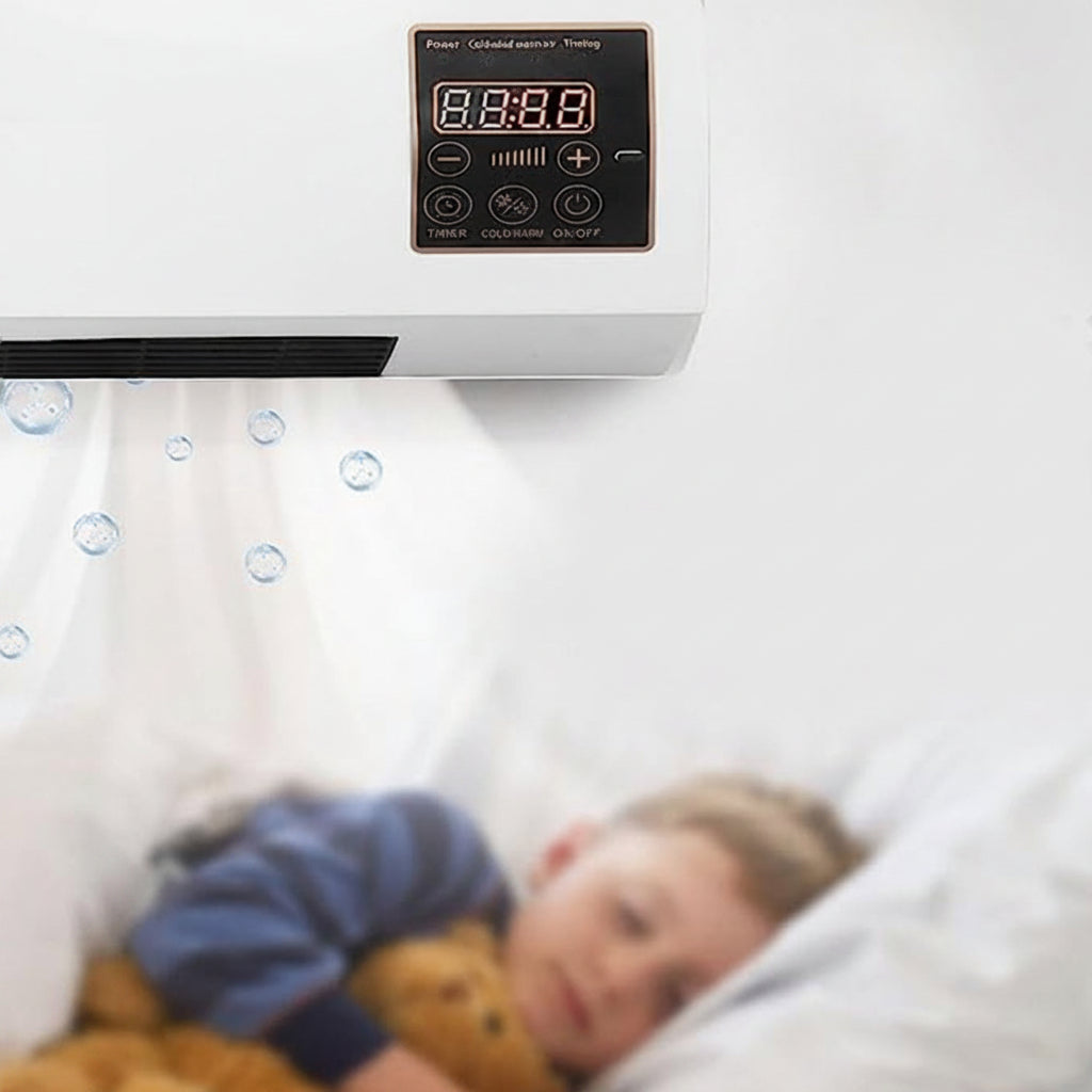 Kompakte Wandklimaanlage 4-in-1 – Weiße Klimaanlage ohne Außengerät für ganzjährigen Komfort 2