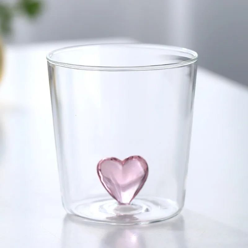 Kreative 3D Glas Tasse - Handgefertigte Tier- und Pflanzenform für Kaffee und Milch 13