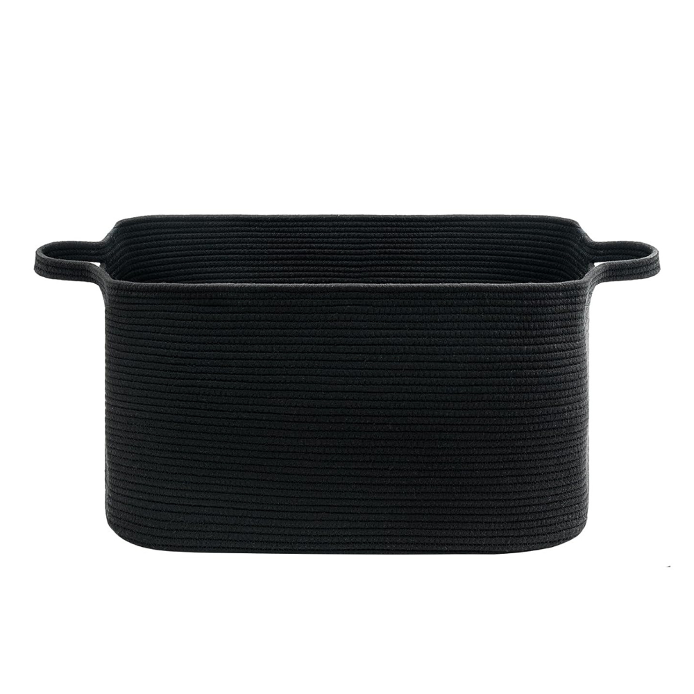 Großer Aufbewahrungskorb 55L – Faltbarer Wäschekorb & Spielzeugkiste – 48x34x28cm, Waschbar