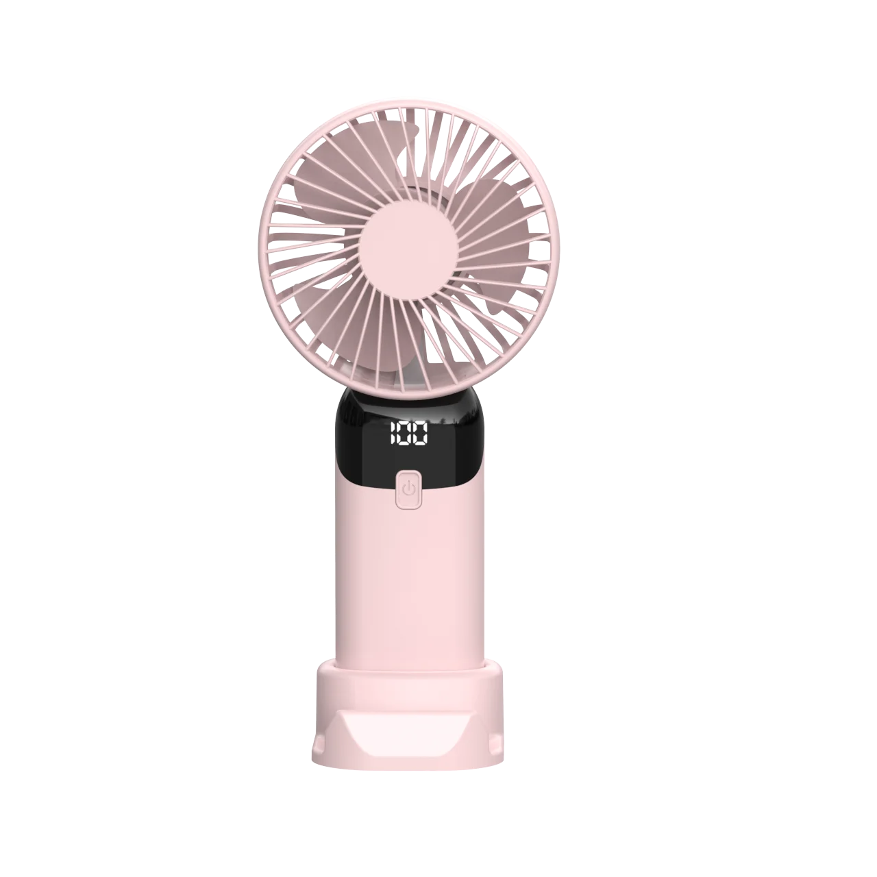 Leiser Tragbarer USB-Handventilator 100x200 mm – ABS-Kunststoff in Weiß für Büro und Reisen 15