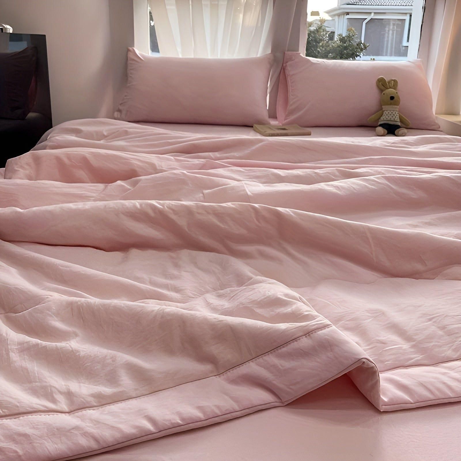 Lina Leichte Sommerdecke | Atmungsaktives Polyester, Elegant 6