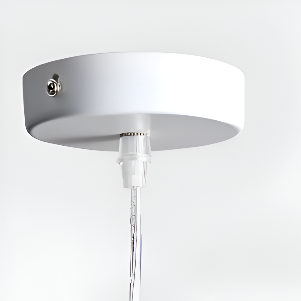 Lofty LED Pendelleuchte - Moderne Schwarz Weiße Geometrische Hängelampen für Innenräume