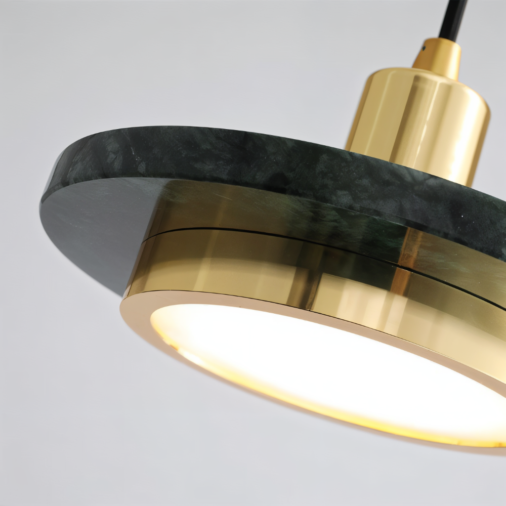 LuMetal Pendelleuchte - Single Head Layered Runde LED Hängelampe