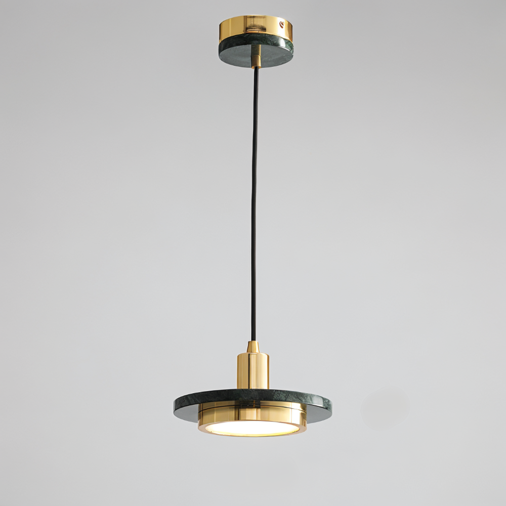 LuMetal Pendelleuchte - Single Head Layered Runde LED Hängelampe