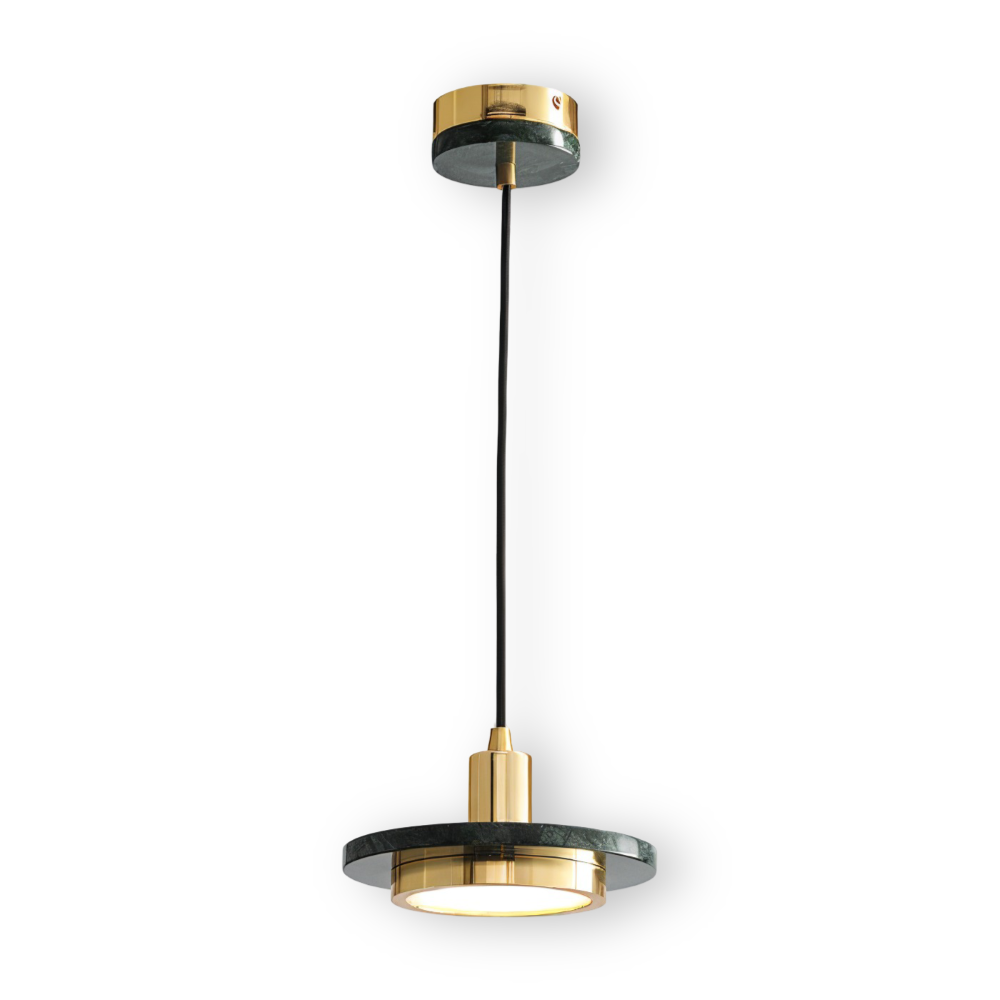 LuMetal Pendelleuchte - Single Head Layered Runde LED Hängelampe