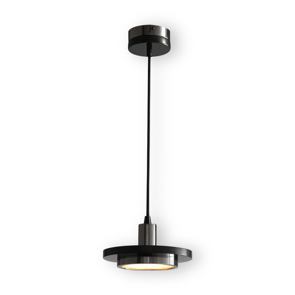 LuMetal Pendelleuchte - Single Head Layered Runde LED Hängelampe