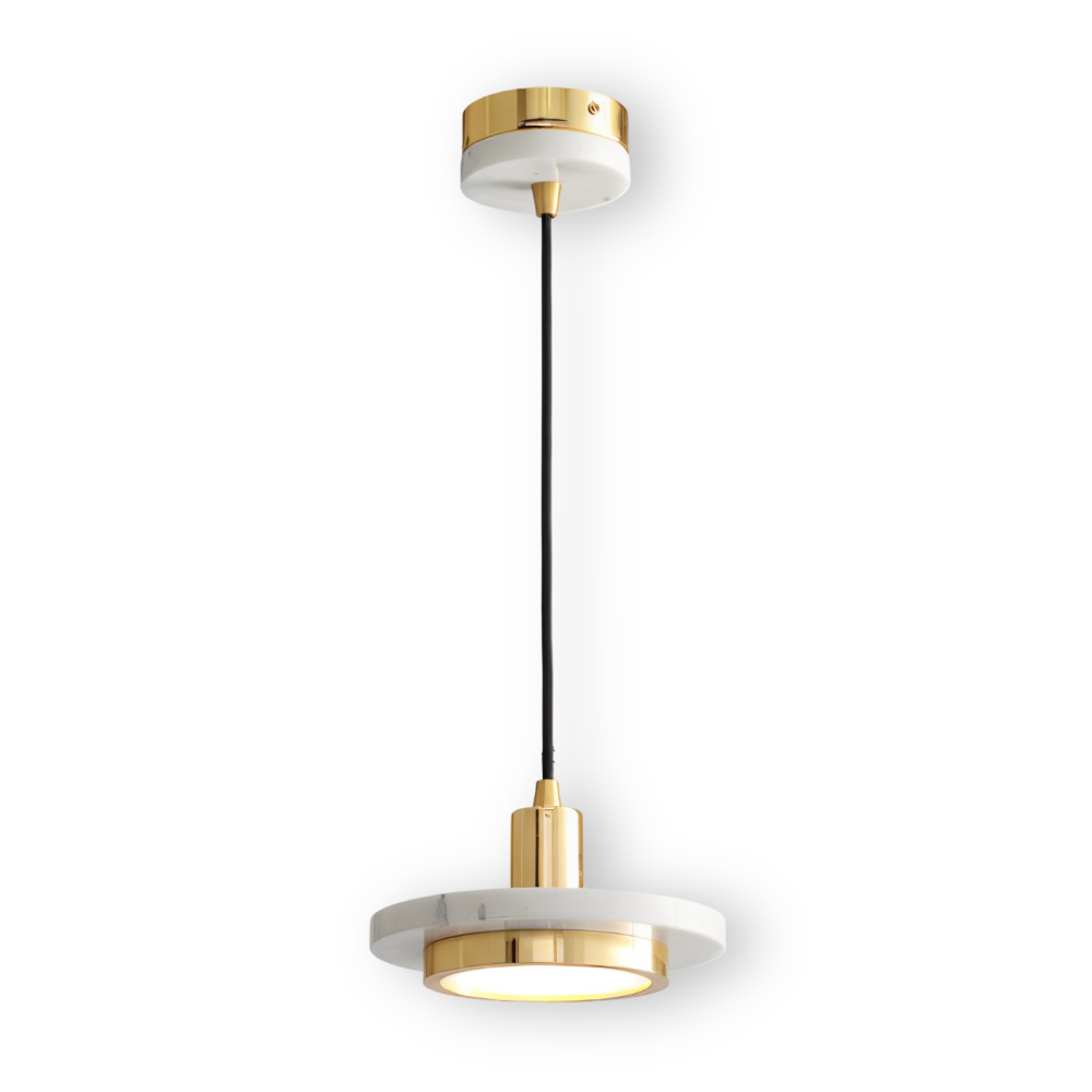 LuMetal Pendelleuchte - Single Head Layered Runde LED Hängelampe
