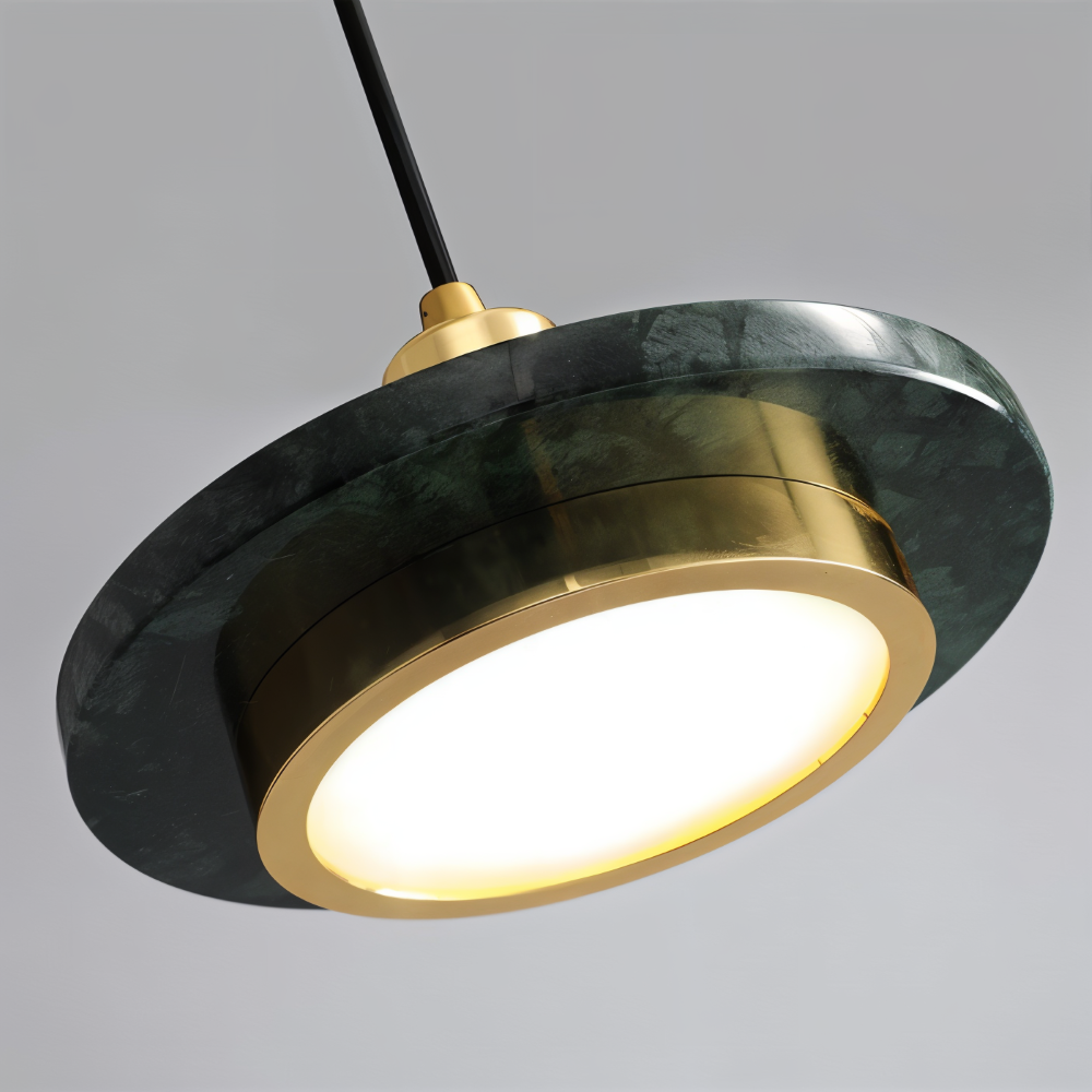 LuMetal Pendelleuchte - Single Head Layered Runde LED Hängelampe