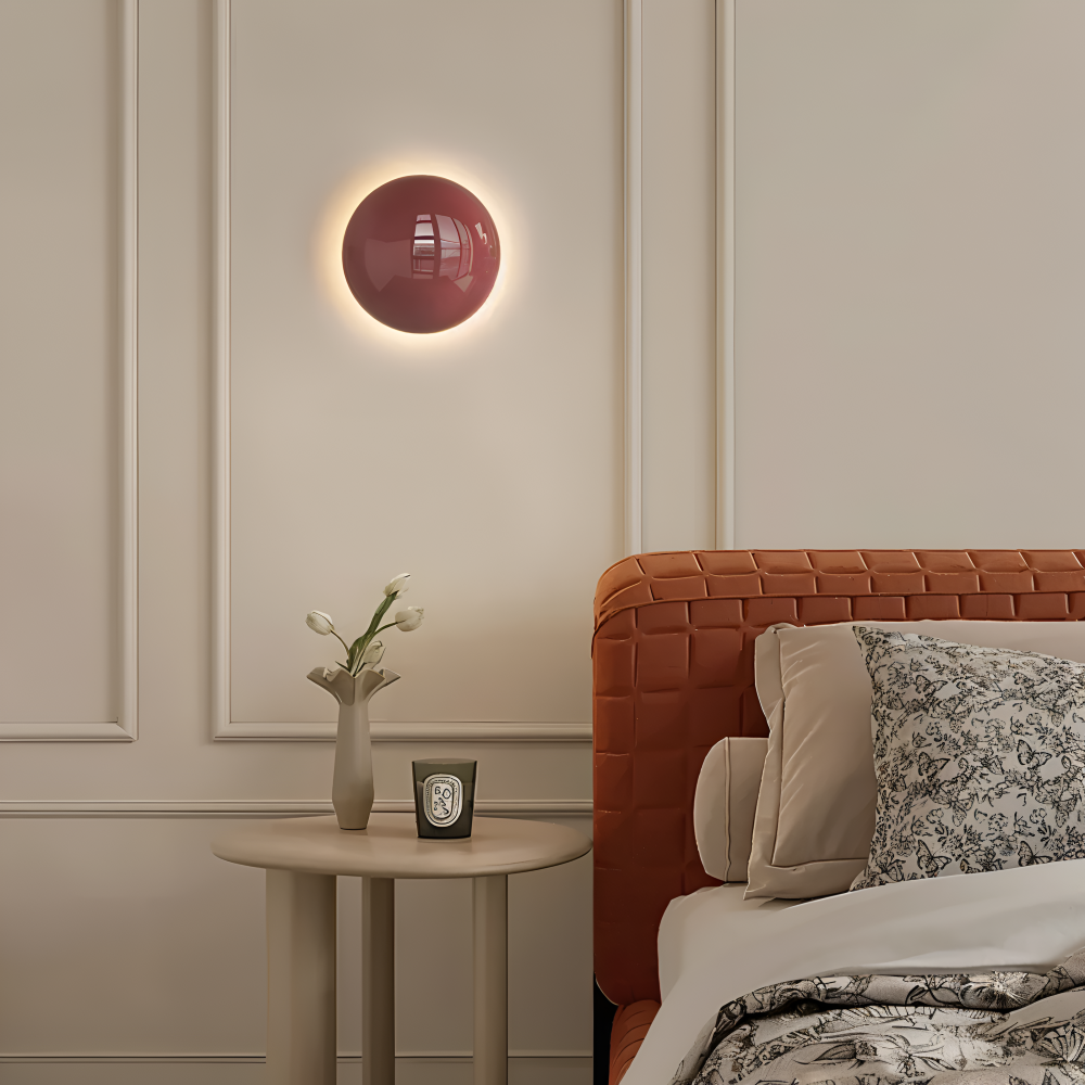 LumiCircle Wandleuchte - Moderne Runde Wandlampe - Energieeffiziente Wandleuchten LED