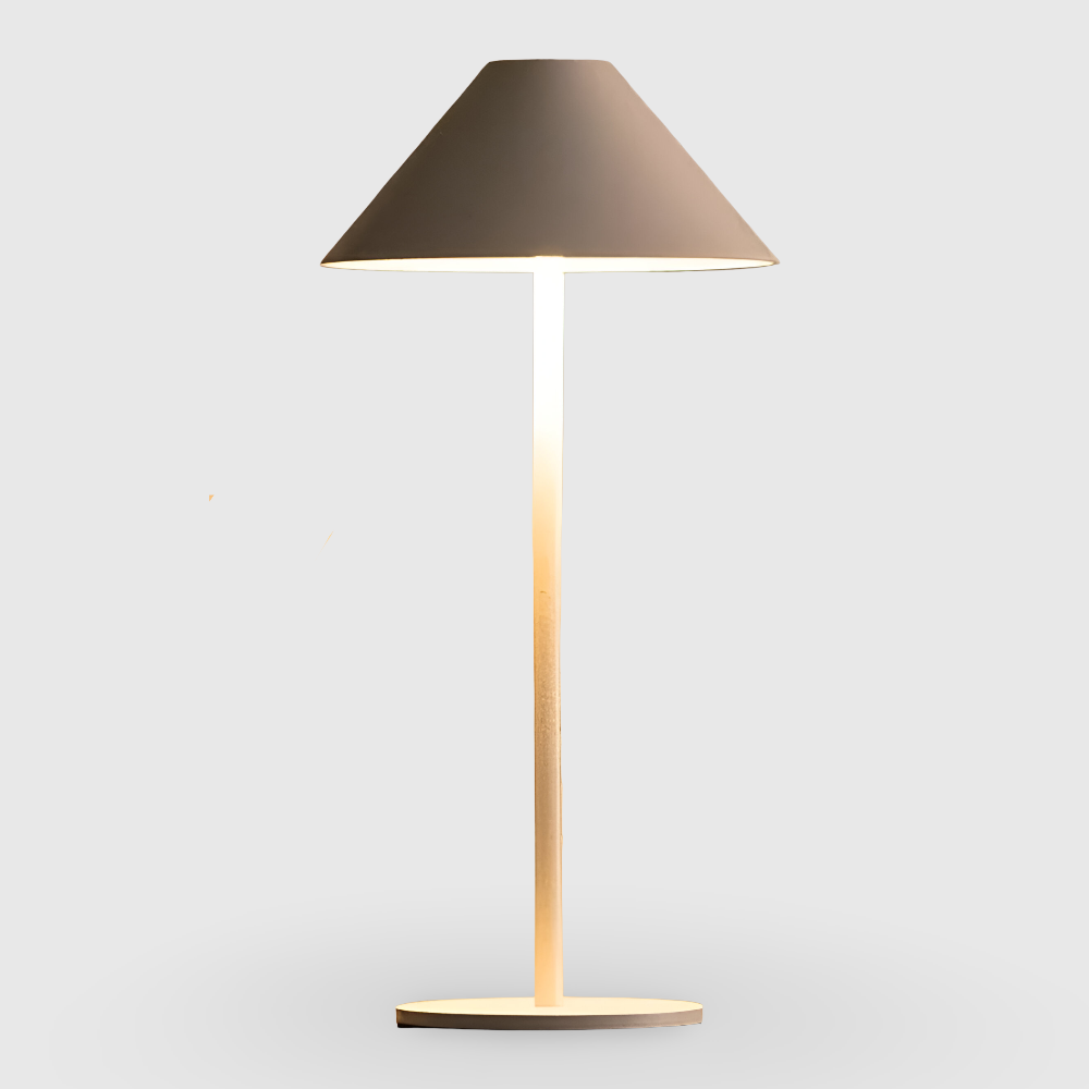 LumiLuxe - Dimmbare Nordic Cone LED-Tischleuchte mit Touch Control