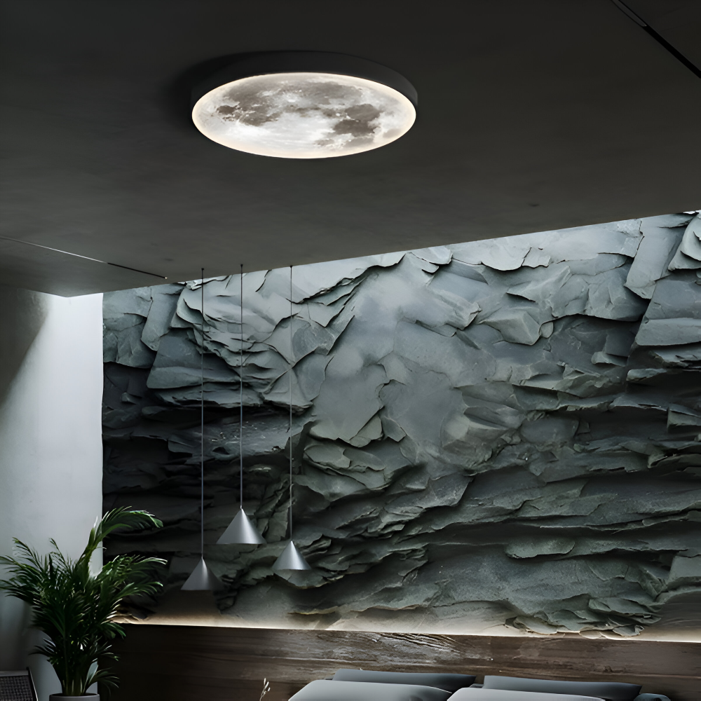 Lunar 3D-Mond-Wandleuchte - Einstellbare & Dimmbare Mond-Wandleuchte
