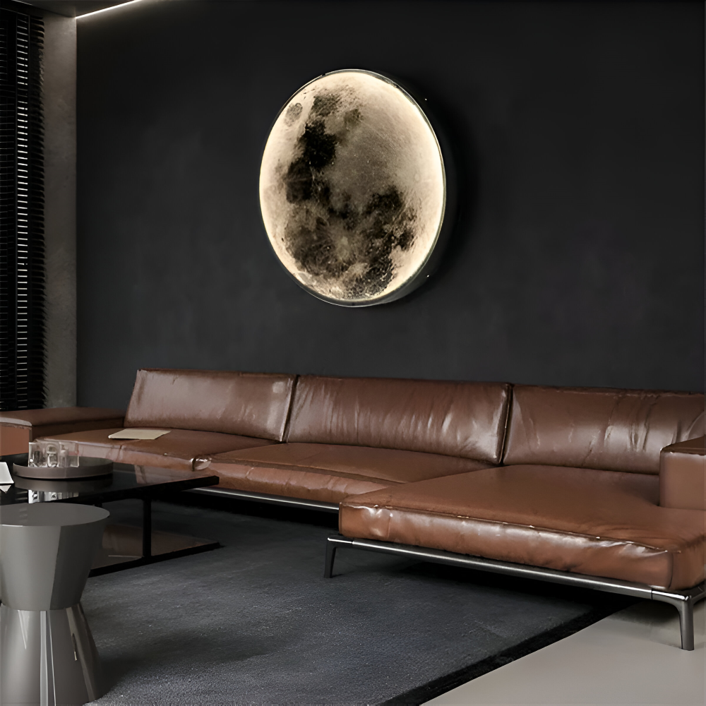 Lunar 3D-Mond-Wandleuchte - Einstellbare & Dimmbare Mond-Wandleuchte