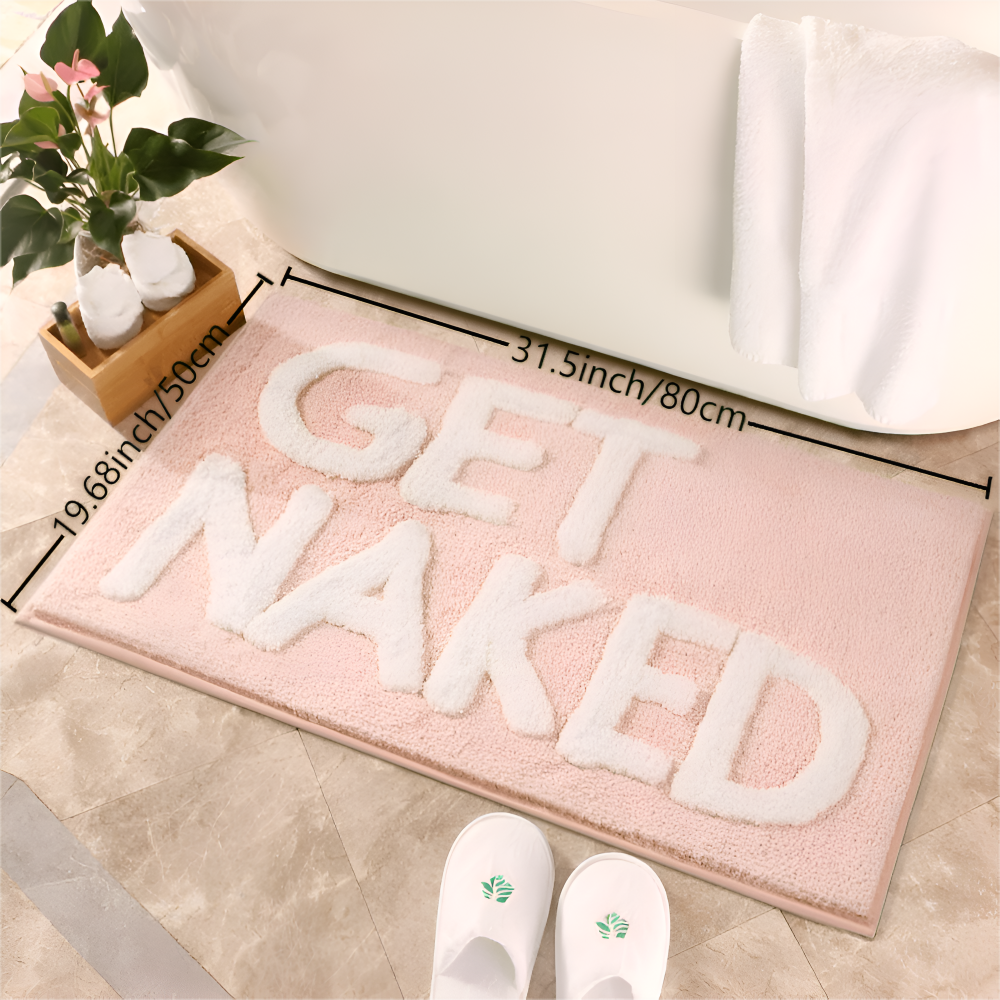 LuxLetter Badematte - Bunte Badematte - Badematten Rutschfest