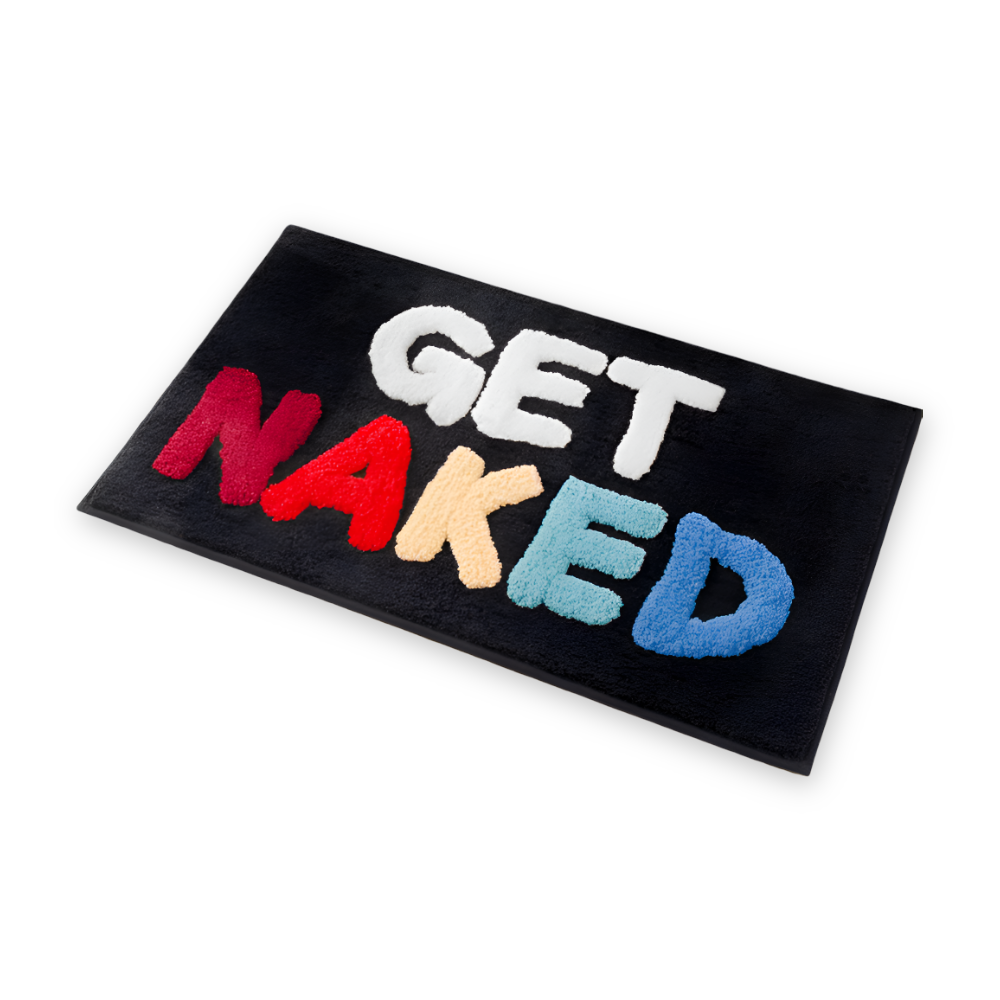LuxLetter Badematte - Bunte Badematte - Badematten Rutschfest