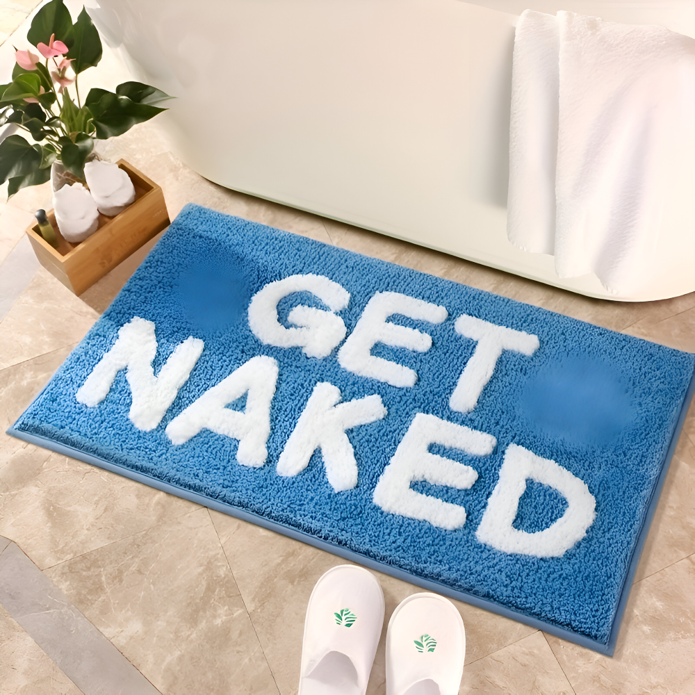 LuxLetter Badematte - Bunte Badematte - Badematten Rutschfest