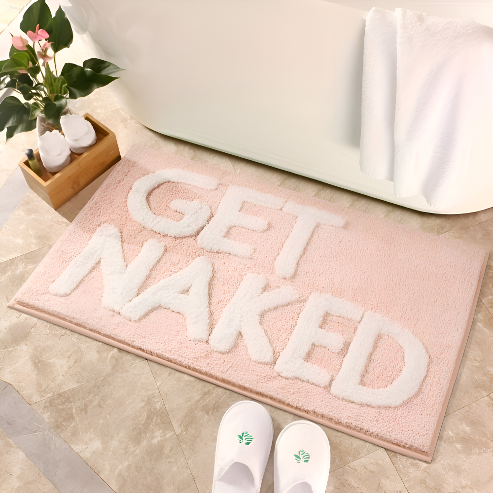 LuxLetter Badematte - Bunte Badematte - Badematten Rutschfest
