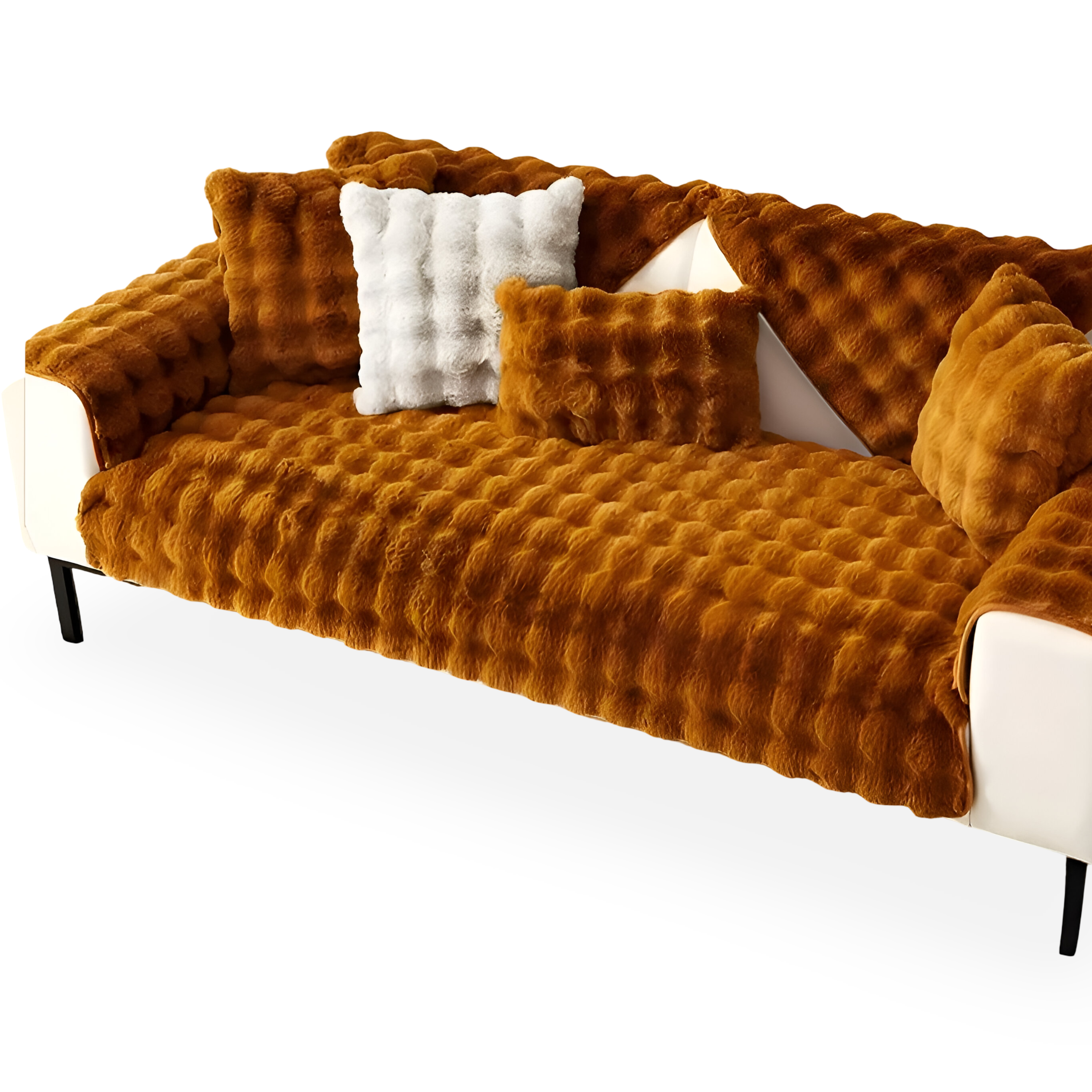 Luxe Cover - Dicker Plüschsofa Schutz für Ihren Pelzigen Gefährten