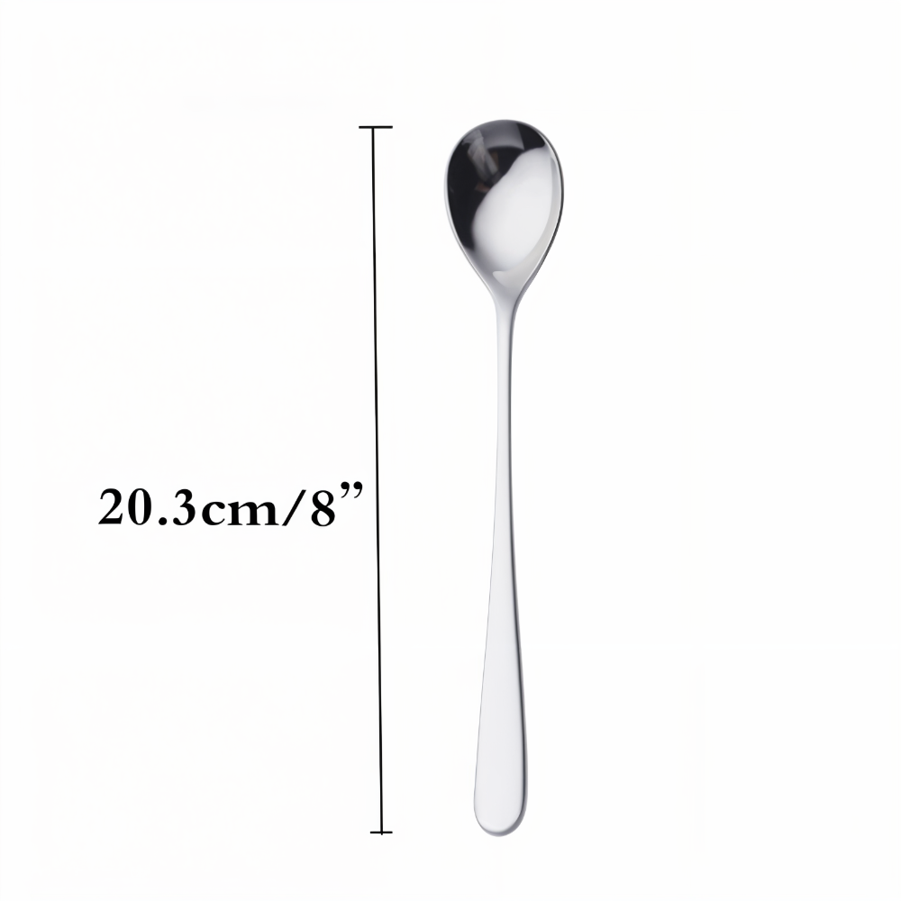 Luxe Dessertlöffel - 4/6 Stück Set Langstielige Löffel