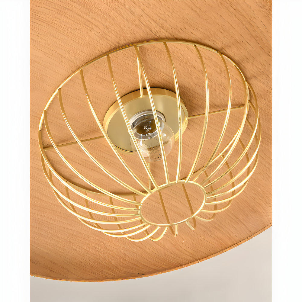 LuxuRail Pendelleuchte - Stylische Retro Moderne Metallkäfig Hängelampe