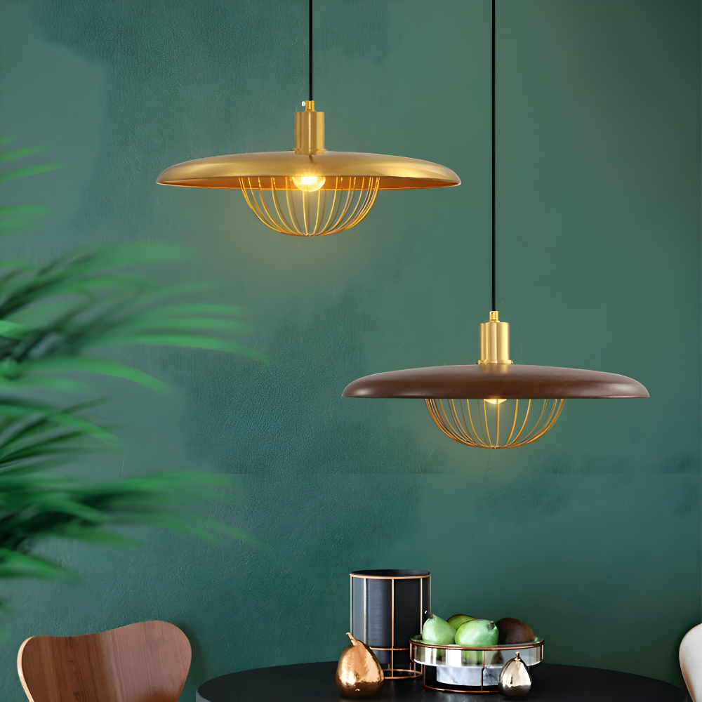 LuxuRail Pendelleuchte - Stylische Retro Moderne Metallkäfig Hängelampe