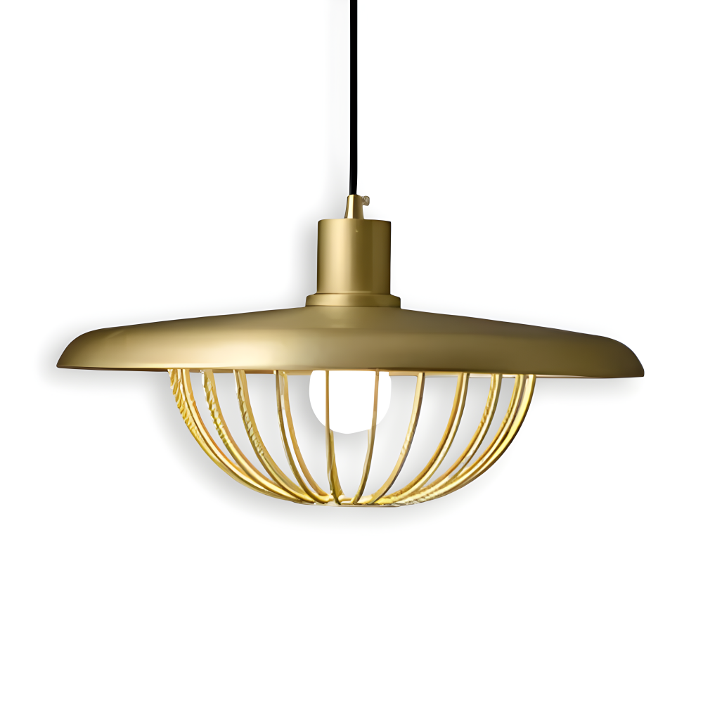 LuxuRail Pendelleuchte - Stylische Retro Moderne Metallkäfig Hängelampe