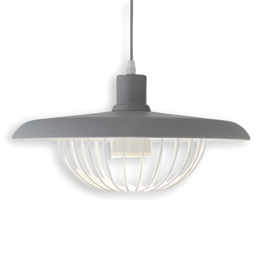 LuxuRail Pendelleuchte - Stylische Retro Moderne Metallkäfig Hängelampe