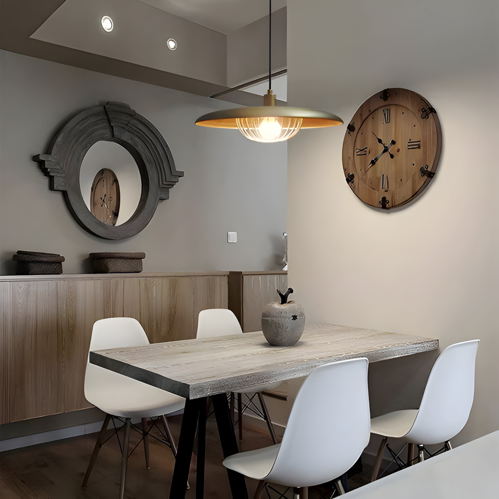 LuxuRail Pendelleuchte - Stylische Retro Moderne Metallkäfig Hängelampe