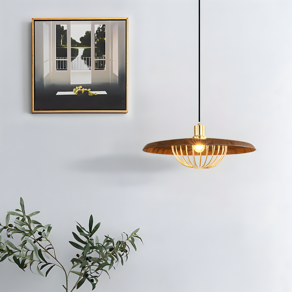 LuxuRail Pendelleuchte - Stylische Retro Moderne Metallkäfig Hängelampe