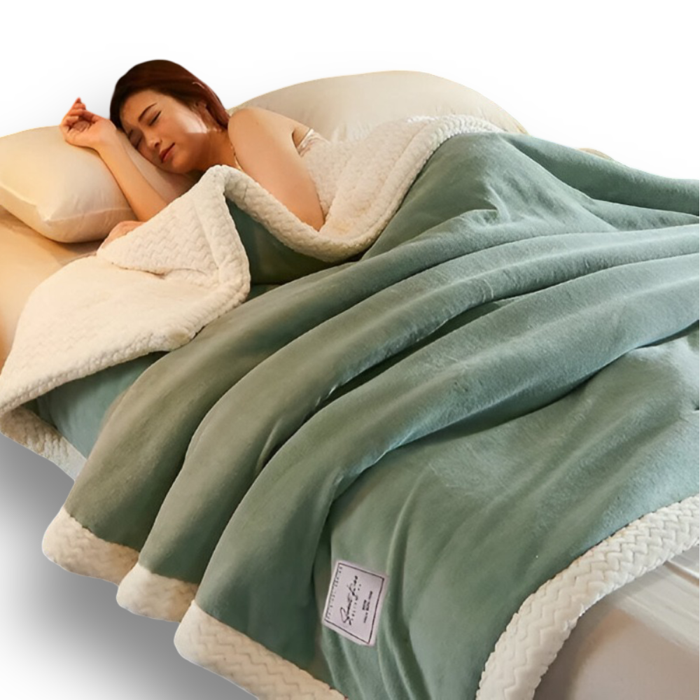 Luxuriöse Dicke Plüsch Fleece Kuscheldecke – Ideale Decke für Komfort und Wärme in jedem Wohnraum