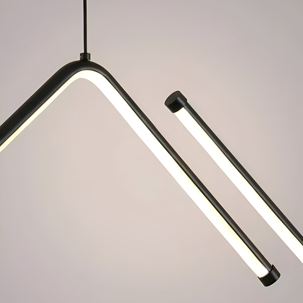 Luxurzi Pendelleuchte - Luxuriöse Dreieckige LED Pendelleuchte