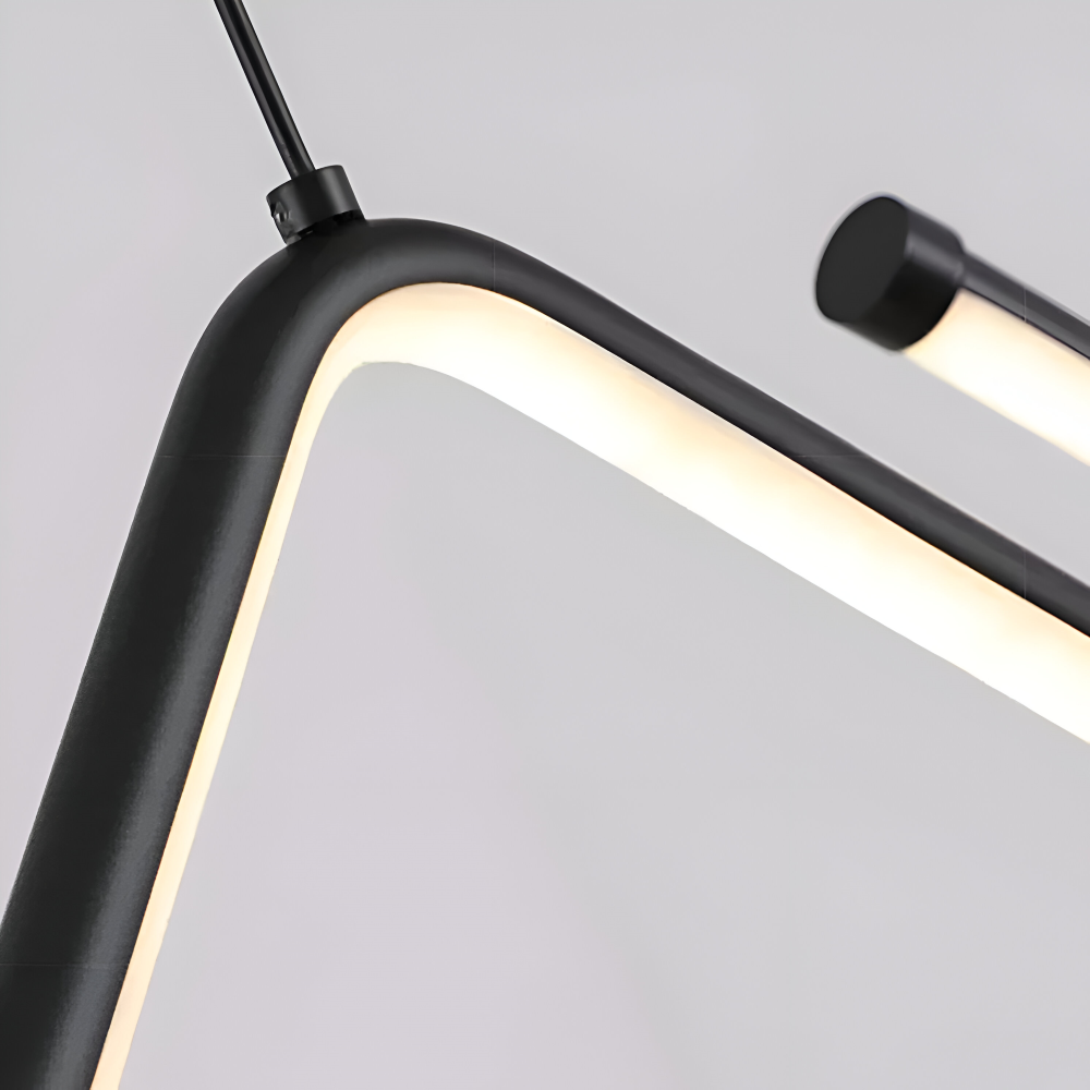 Luxurzi Pendelleuchte - Luxuriöse Dreieckige LED Pendelleuchte