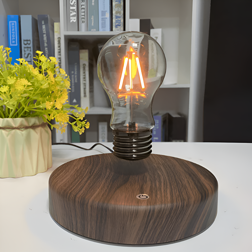 Magnetische LED-Glühbirne - Schwebende Glühbirne mit Berührungssteuerung