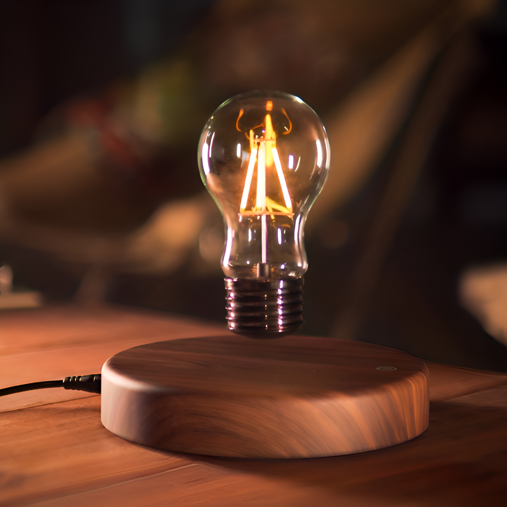 Magnetische LED-Glühbirne - Schwebende Glühbirne mit Berührungssteuerung