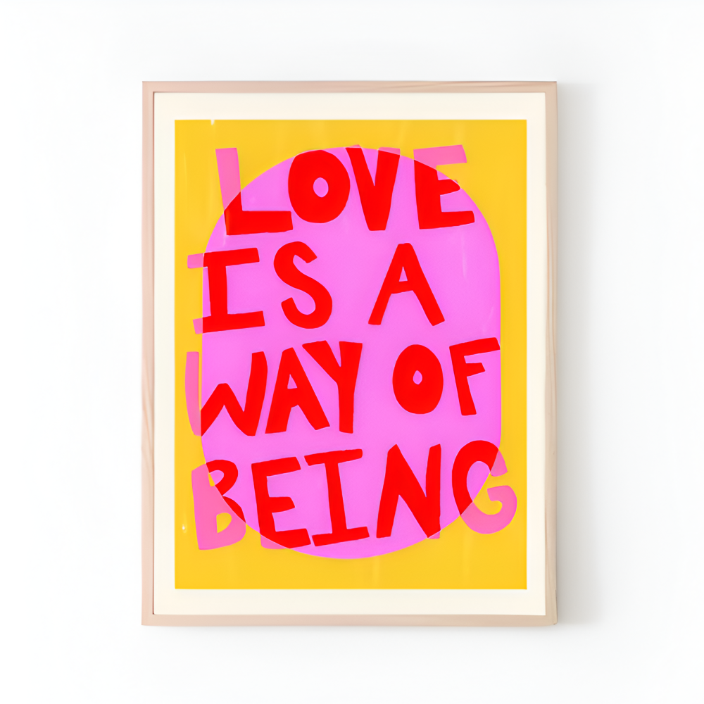 MaxiCite - Maximalist Inspirierende Zitate Canvas Painting - Moderne Wandkunst Dekoration