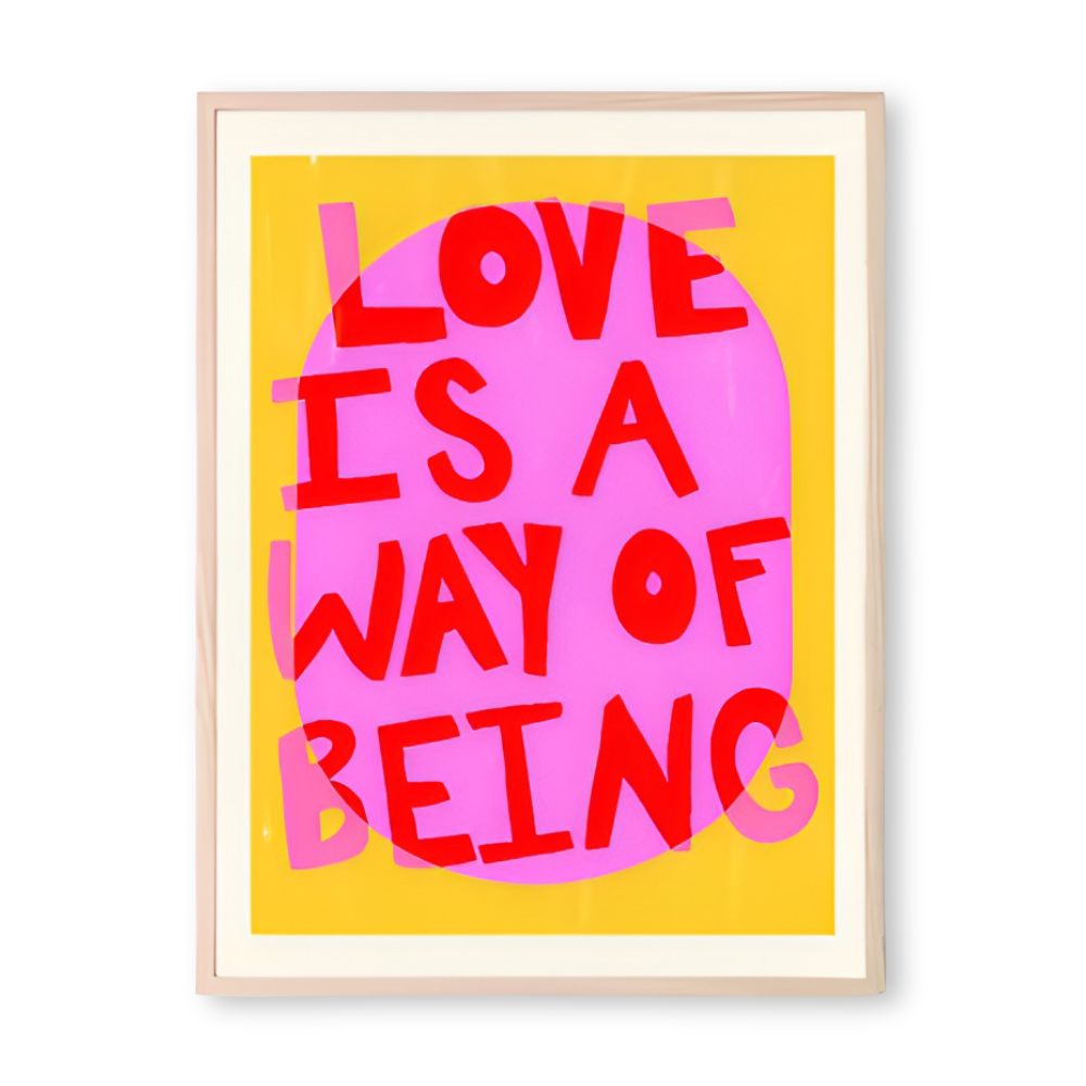 MaxiCite - Maximalist Inspirierende Zitate Canvas Painting - Moderne Wandkunst Dekoration