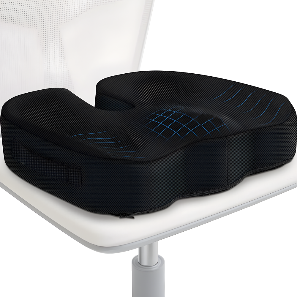 Memory Schaum Ergonomische Sitzkissen - Lindert Hüft- und Rückenschmerzen