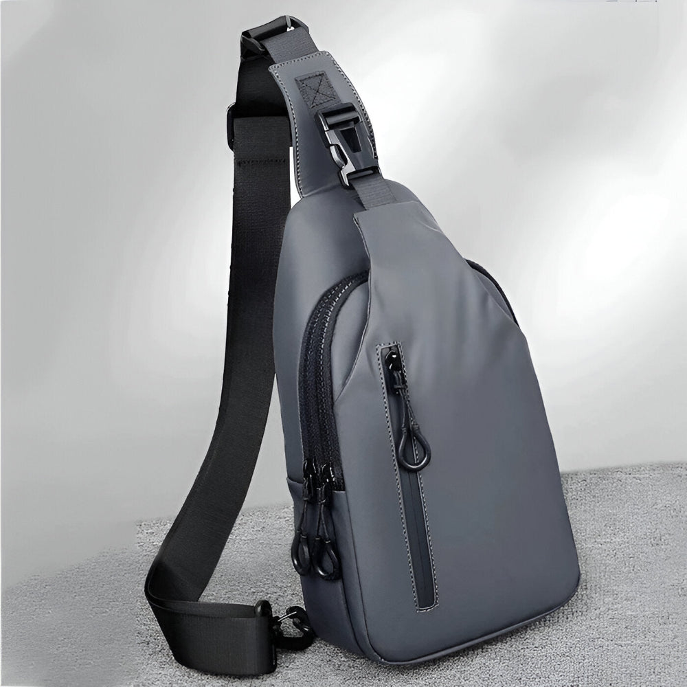 MetroFlex Crossbody Bag - Verstellbare Cross Body Bag Men - Modische Crossbody Bag Schwarz