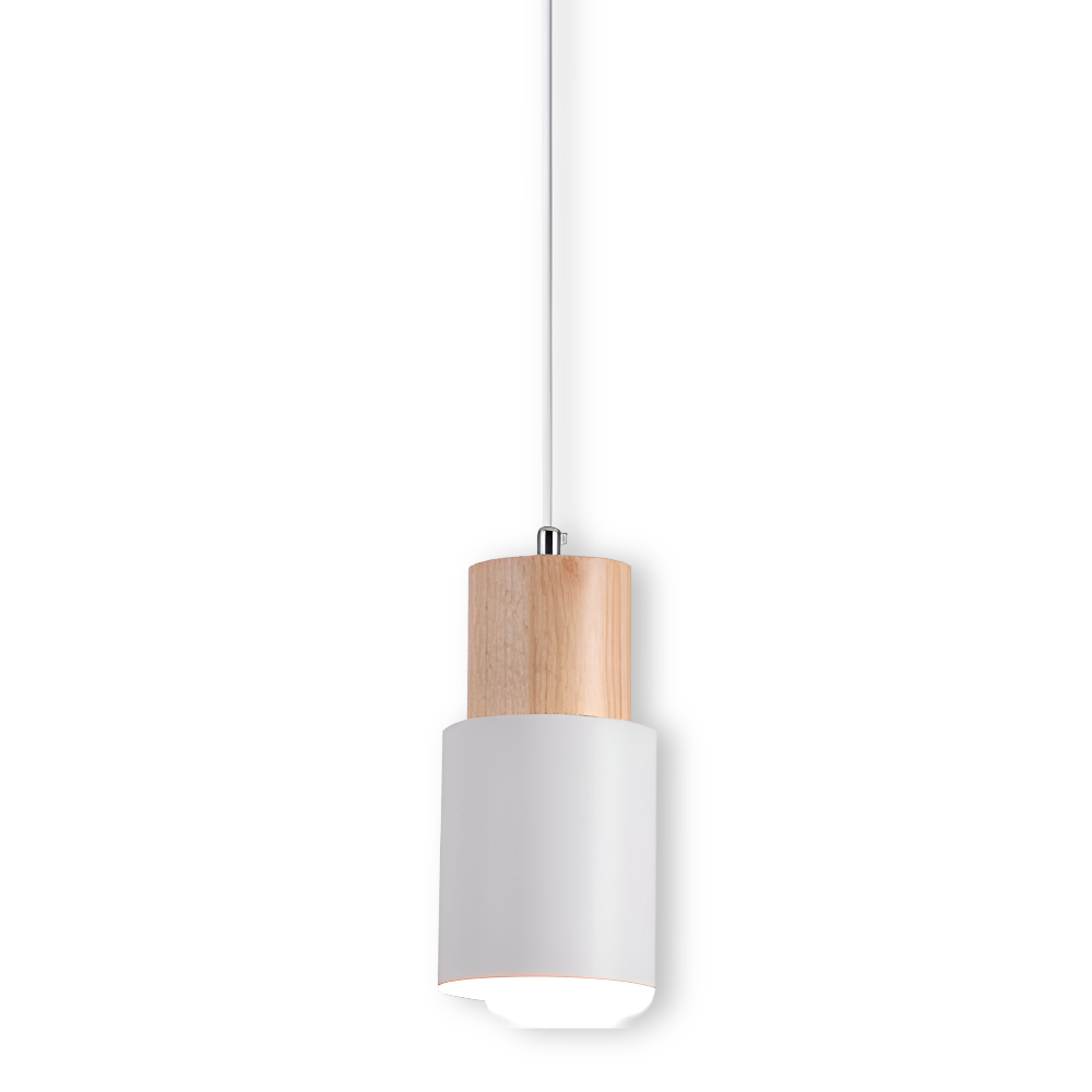 MiniCylinder Deckenleuchte - Minimalistische Aluminium Makrone Hängelampe